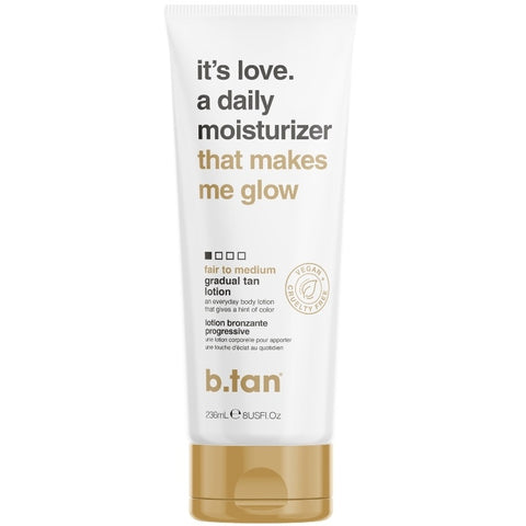 b.tan It's Love. A Daily Moisturiser That Make Me Glow Lotion 236 ml