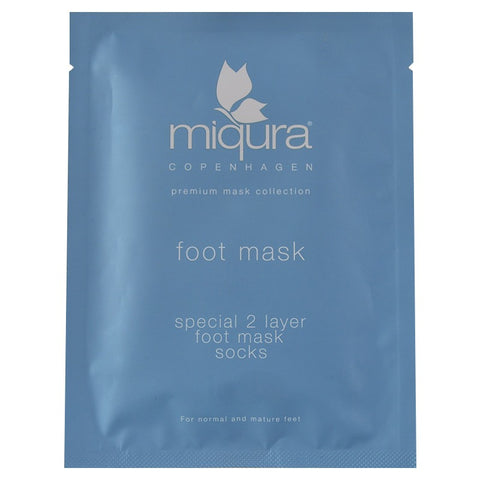 Miqura 2 Layer Foot Mask* Socks 1 Pair