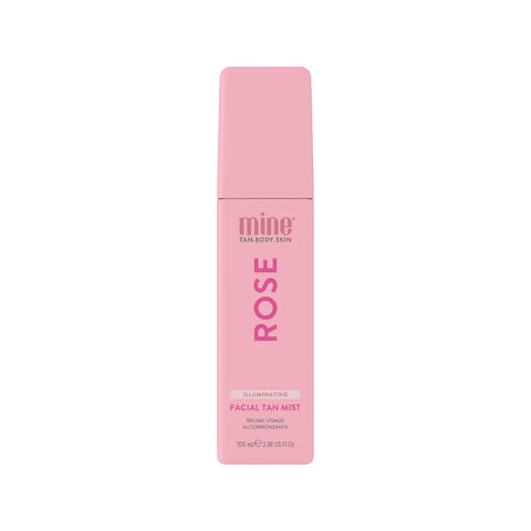 Minetan – Illuminating facial tan mist, Rose (100 ml)