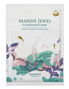 Shangpree Marine Jewel Illuminating Ansigtsmaske, 1 stk