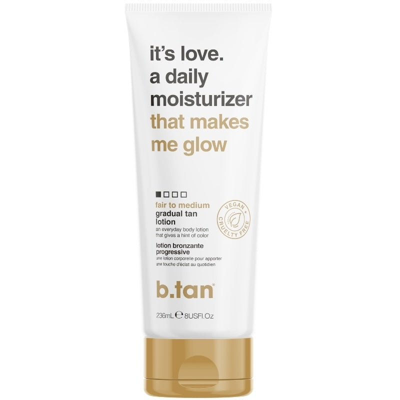 b.tan It's Love. A Daily Moisturiser That Make Me Glow Lotion 236 ml