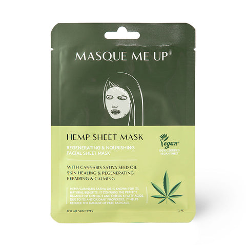 MasqueMeUp Hemp Sheet Mask
