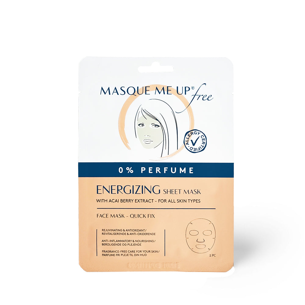 MasqueMeUp Free Energizing Sheet Mask