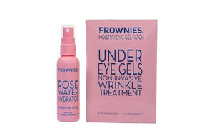 Frownies Øjenmaske + Rosewater Ansigtsmist