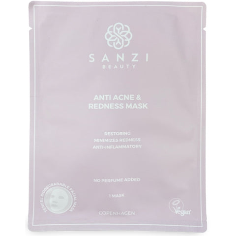 Sanzi Beauty Anti Acne & Redness Mask 1 Stk