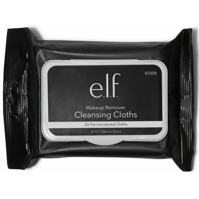 elf Cosmetics Makeup Remover Cleansing Cloths 20 Pieces