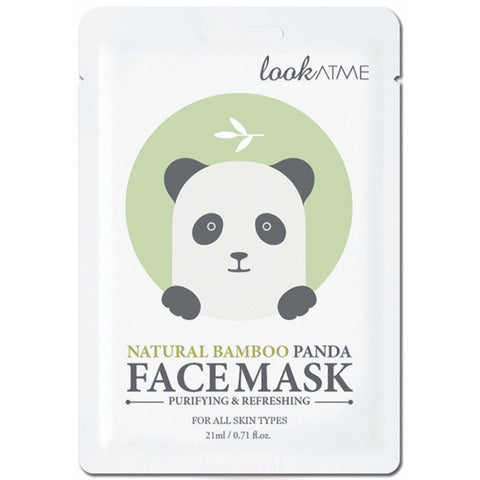 Look At Me Natural Bamboo Panda Face Mask 1 Piece