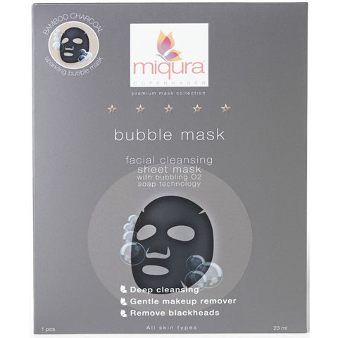 Miqura Bubble Facial Cleansing Sheet Mask 1 Piece