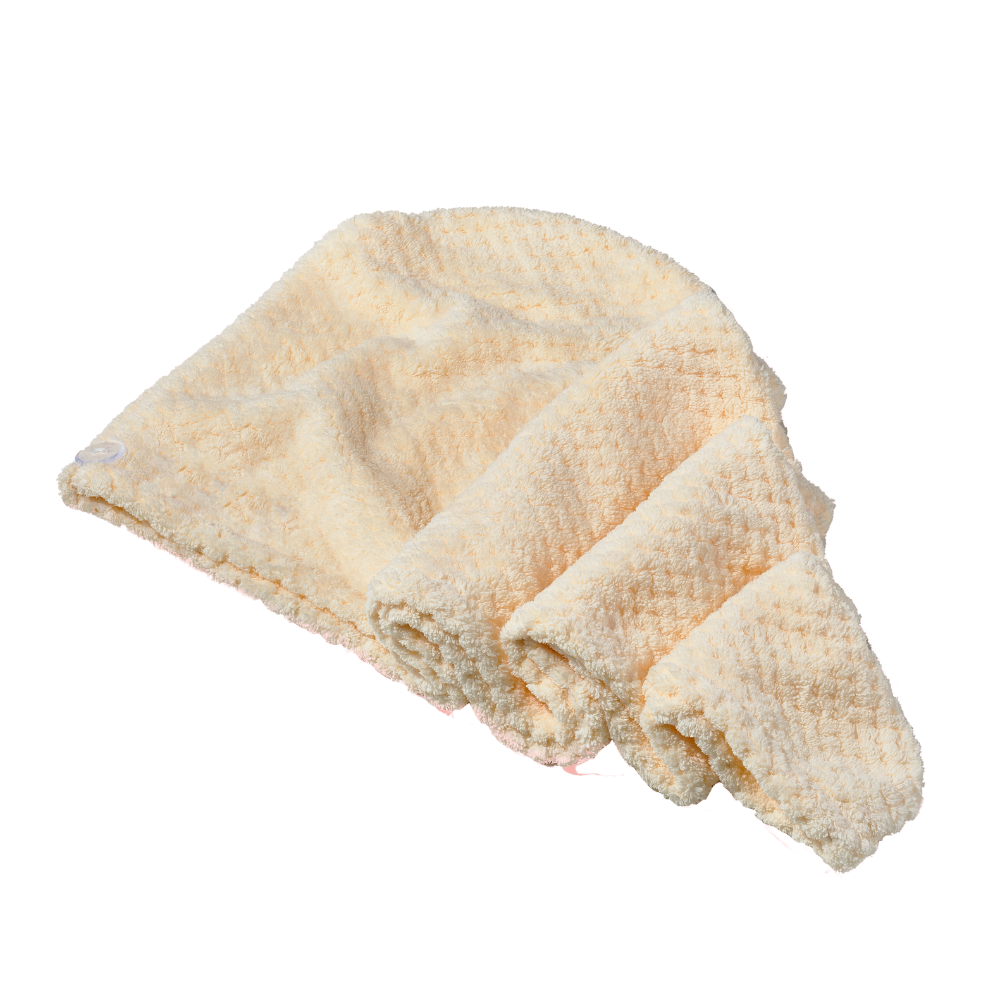 Yuaia Haircare Microfiber Hair Towel - Off White